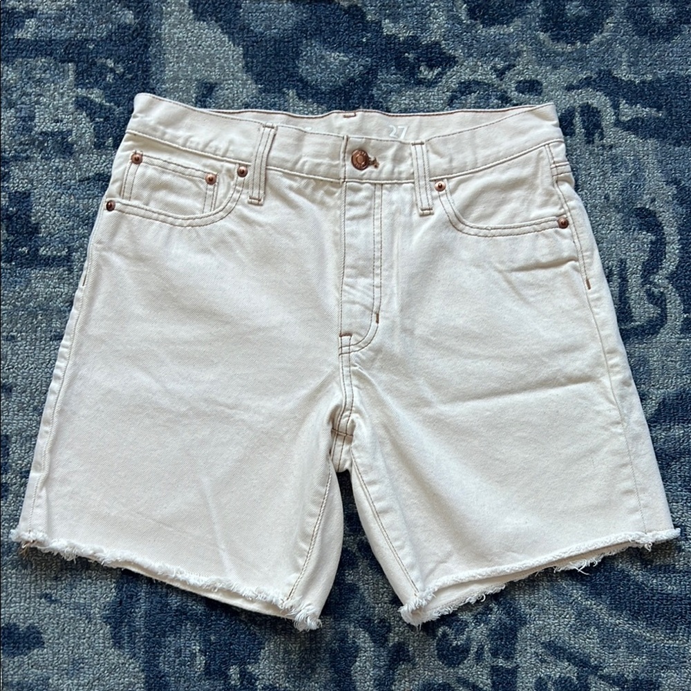 J.Crew Denim Mid Length Short size 27